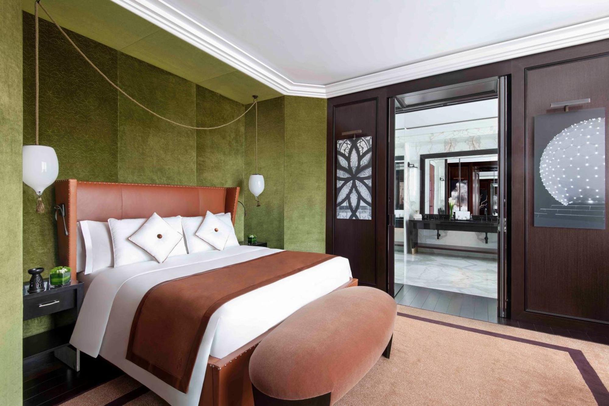 Banyan Tree Doha At La Cigale Mushaireb المظهر الخارجي الصورة A bedroom at the Mandarin Oriental, London