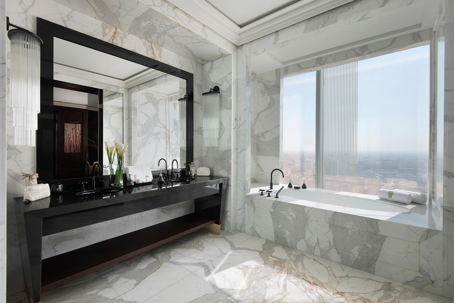 Banyan Tree Doha At La Cigale Mushaireb الغرفة الصورة Bathroom