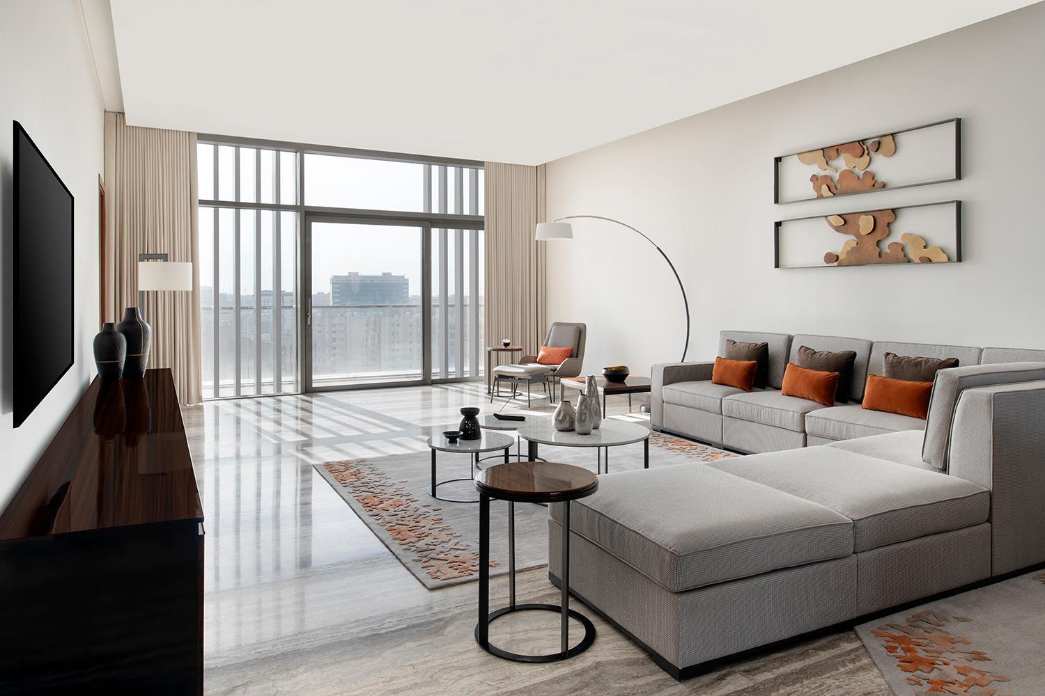 Banyan Tree Doha At La Cigale Mushaireb الغرفة الصورة A living room